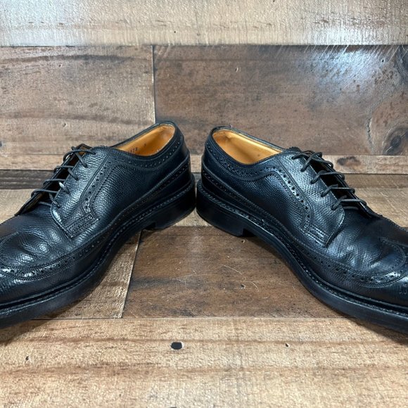 Vintage Florsheim Imperial 92604  V-Cleat Long Wingtip Men's 9.5 - Picture 4 of 10